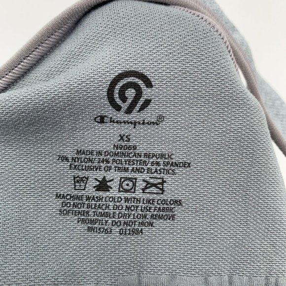 C9 Champion NWT Grey Medium Support Seamless Racerback Bra Size Extra Small - Picture 6 of 9